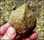 a rock is a simple and early form of a projectile